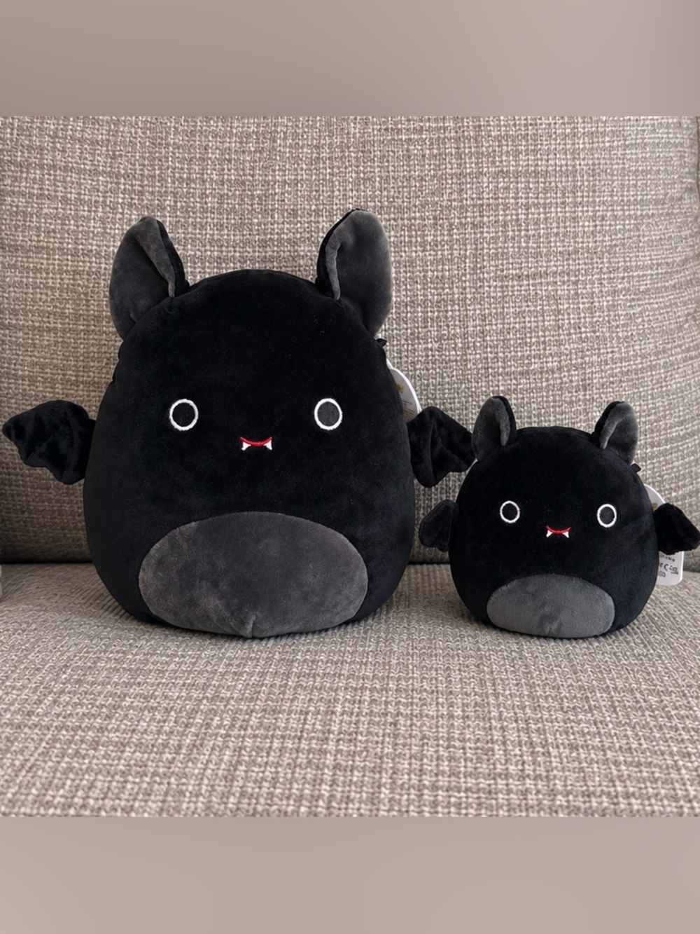 Squishmallows Emily the Bat 8” & 5” Bundle NWT Halloween Plush